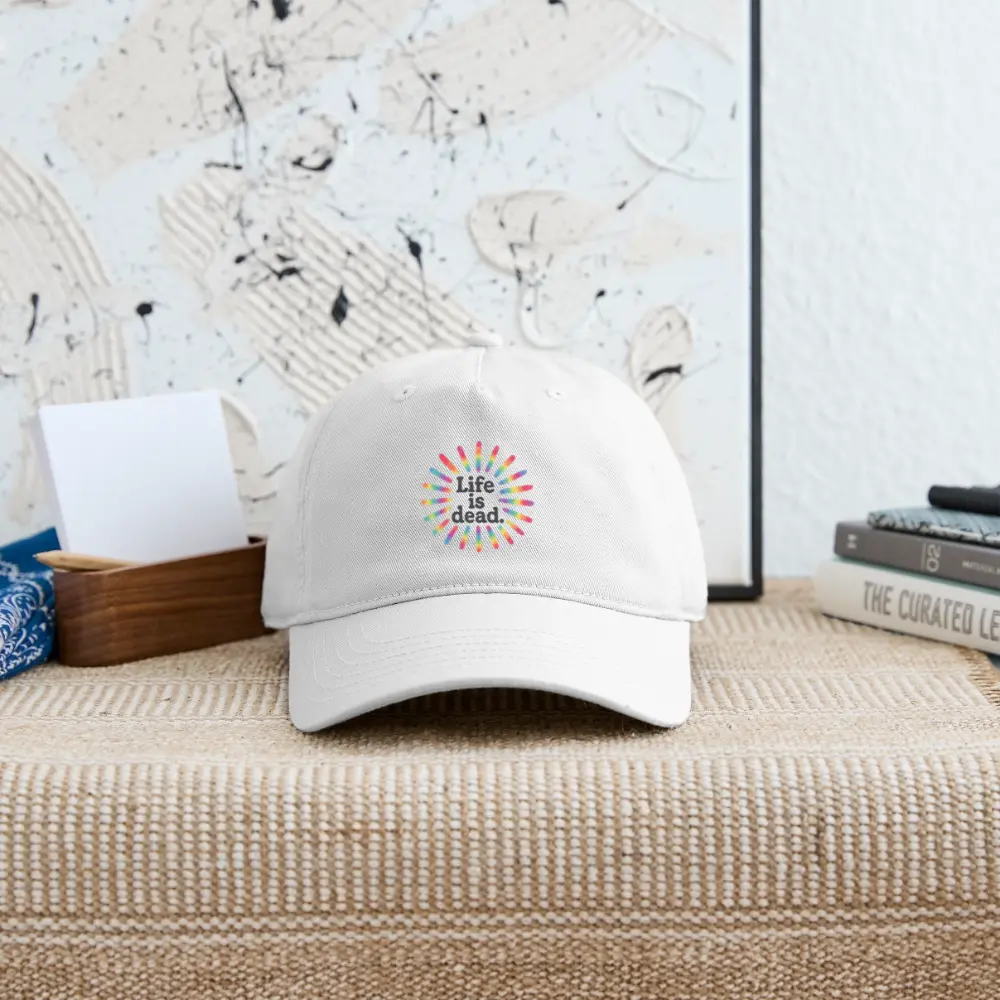Life is dead.® TieDye Sunburst Grateful Dead Dad Hat